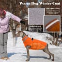 Dog Coat Warm Dog Winter Coat Waterproof Dogs Jacket with Harness