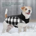 Dog Winter Coat — Reversible Waterproof Dog Jacket with Reflective Strip