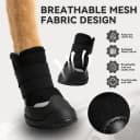 Dog Boots — Rugged Anti-Slip Sole Paw Protectors for Medium and Large Dogs