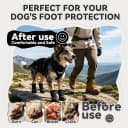 Dog Boots — Rugged Anti-Slip Sole Paw Protectors for Medium and Large Dogs