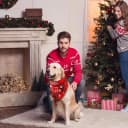 9 Pcs Holiday Dog Bandanas — Adjustable Washable Pet Scarves