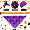 12 Pcs Holiday Dog Bandanas Bulk — Halloween Dog Bandanas
