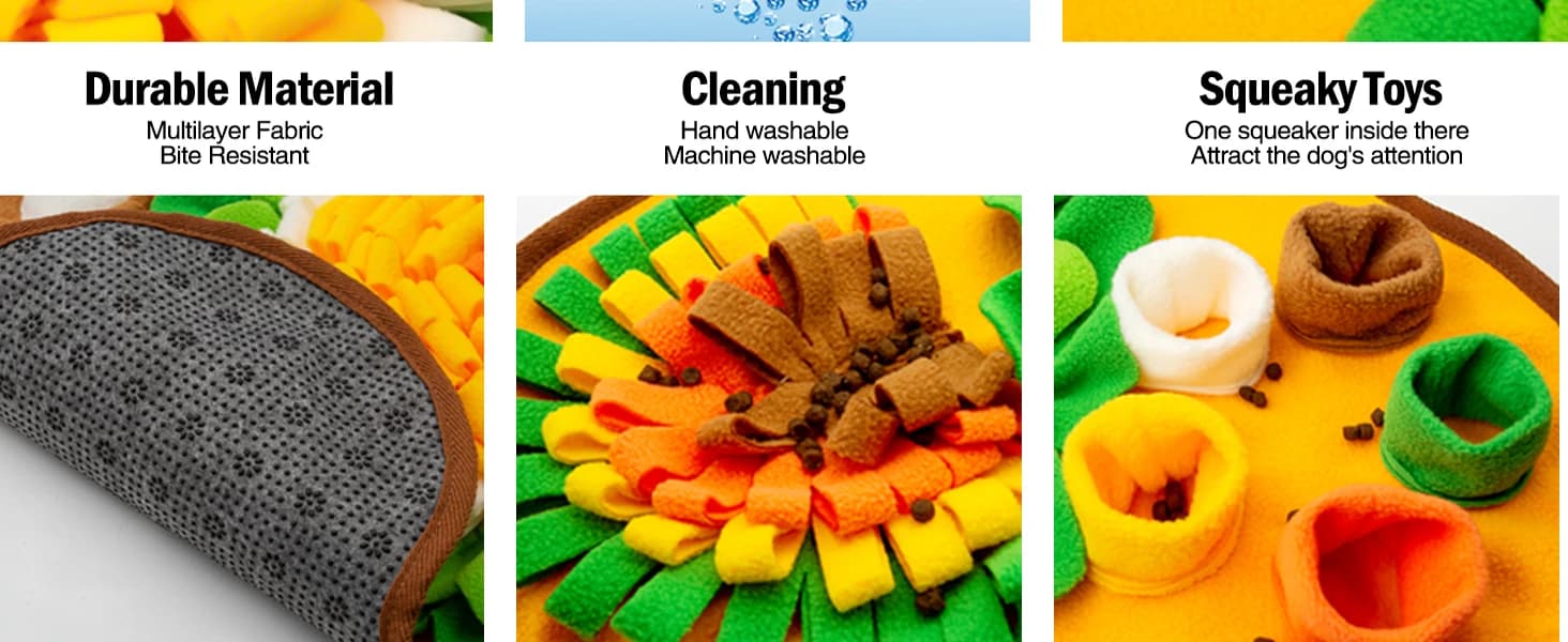 Snuffle Mat for Dogs — Pet Snuffle Mat for Small and Medium Dogs — product details