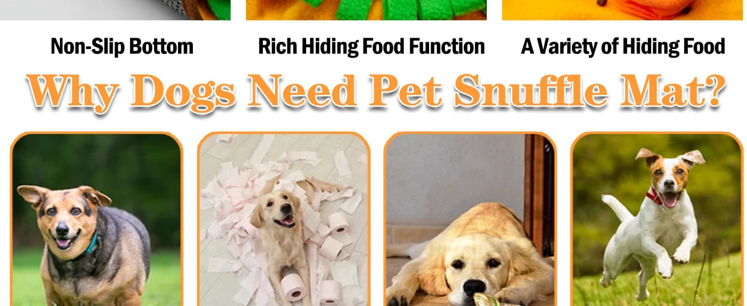 Snuffle Mat for Dogs — Pet Snuffle Mat for Small and Medium Dogs — product details