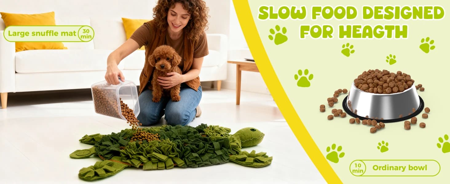 Snuffle Mat for Dogs — Boredom Relief Interactive Feeder — product details