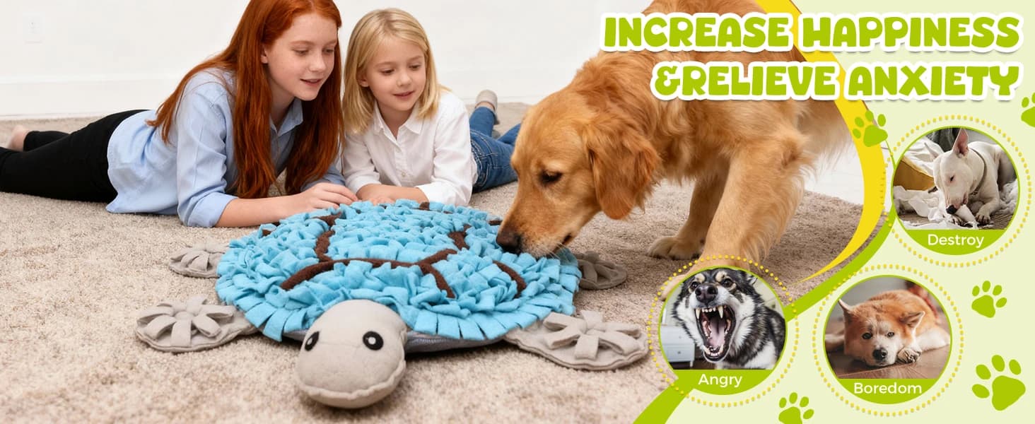 Snuffle Mat for Dogs — Boredom Relief Interactive Feeder — product details