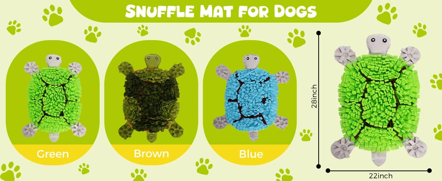 Snuffle Mat for Dogs — Boredom Relief Interactive Feeder — product details
