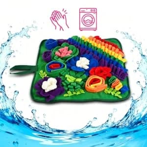 Snuffle mat for cats and dogs 17.7in — Easy To Clean