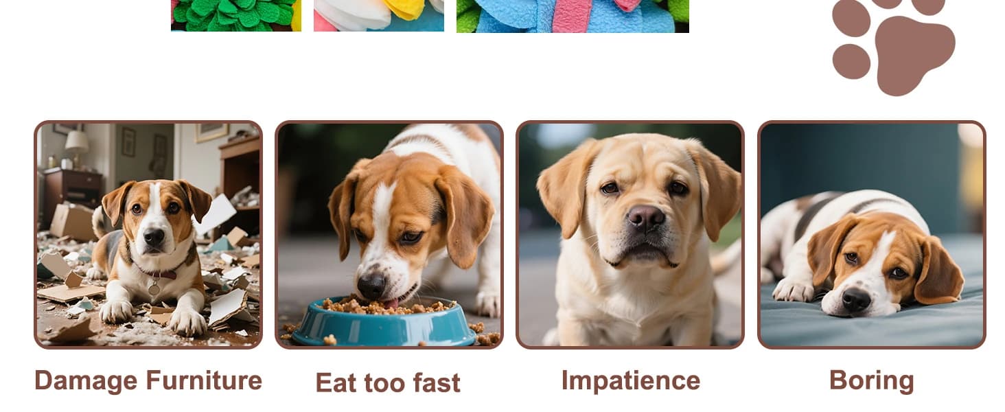 19.5" Large Snuffle Mat for Dogs - Dog Sniff Mat — product details