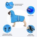 Reflective Dog Rain Coat - Waterproof Adjustable Pet Raincoat Jacket — Lightweight Hooded Dog Rain Coat Poncho