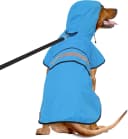 Reflective Dog Rain Coat - Waterproof Adjustable Pet Raincoat Jacket — Lightweight Hooded Dog Rain Coat Poncho