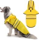 Dog Raincoat: Hooded Slicker Poncho