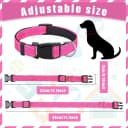 6 Pcs Reflective Dog Collar — Nylon Soft Adjustable