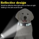 6 Pcs Reflective Dog Collar — Nylon Soft Adjustable