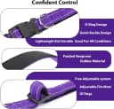 Reflective Dog Collar — Adjustable Nylon for Medium Dogs