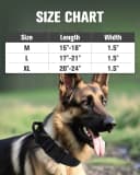 Tactical Dog Collar for Large Dogs — Traffic Control Handle