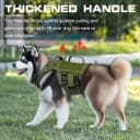 Dog Harness for Large Dogs — No Pull Tactical Vest with Front Clips