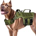 Dog Harness for Large Dogs — No Pull Tactical Vest with Front Clips