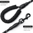 2 Pack Dog Leash — Heavy Duty Nylon Rope Pet Leashes