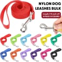 12 Pack Nylon Puppy Training Leash 5ft Pet Dog Leash