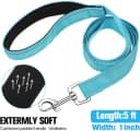 6 Pack Dog Leashes for Large Dogs — Reflective Nylon