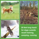 Floating Long Dog Leash — 20ft Dog Training Leash for Swimming and Lake