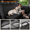 Dog Car Seat Cover for Back Seat — Waterproof Car Seat Protector