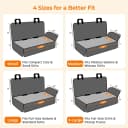 Dog Car Seat Cover for Back Seat — Waterproof Car Seat Protector