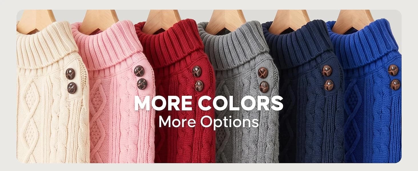 Dog Sweater for Small Dogs Turtleneck Thick Knit Pullover — product details