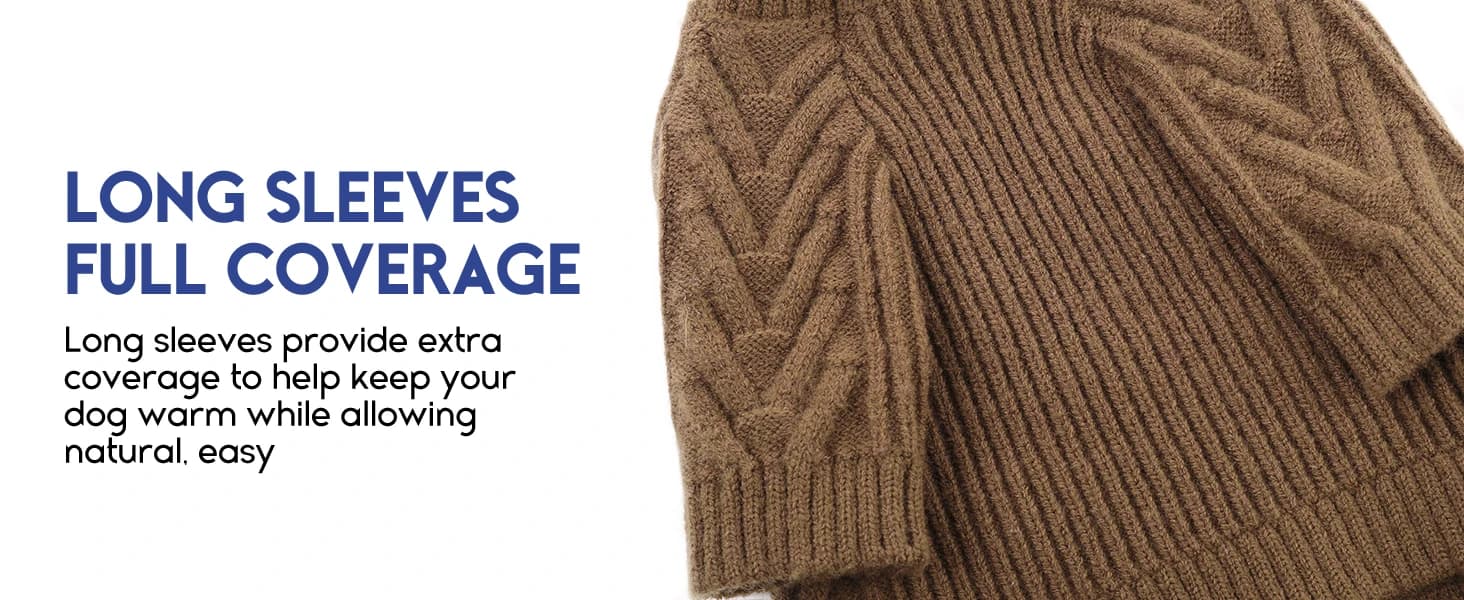 Dog Sweater for Extra Large Dogs — Warm Knit Sweater for Labrador — product details