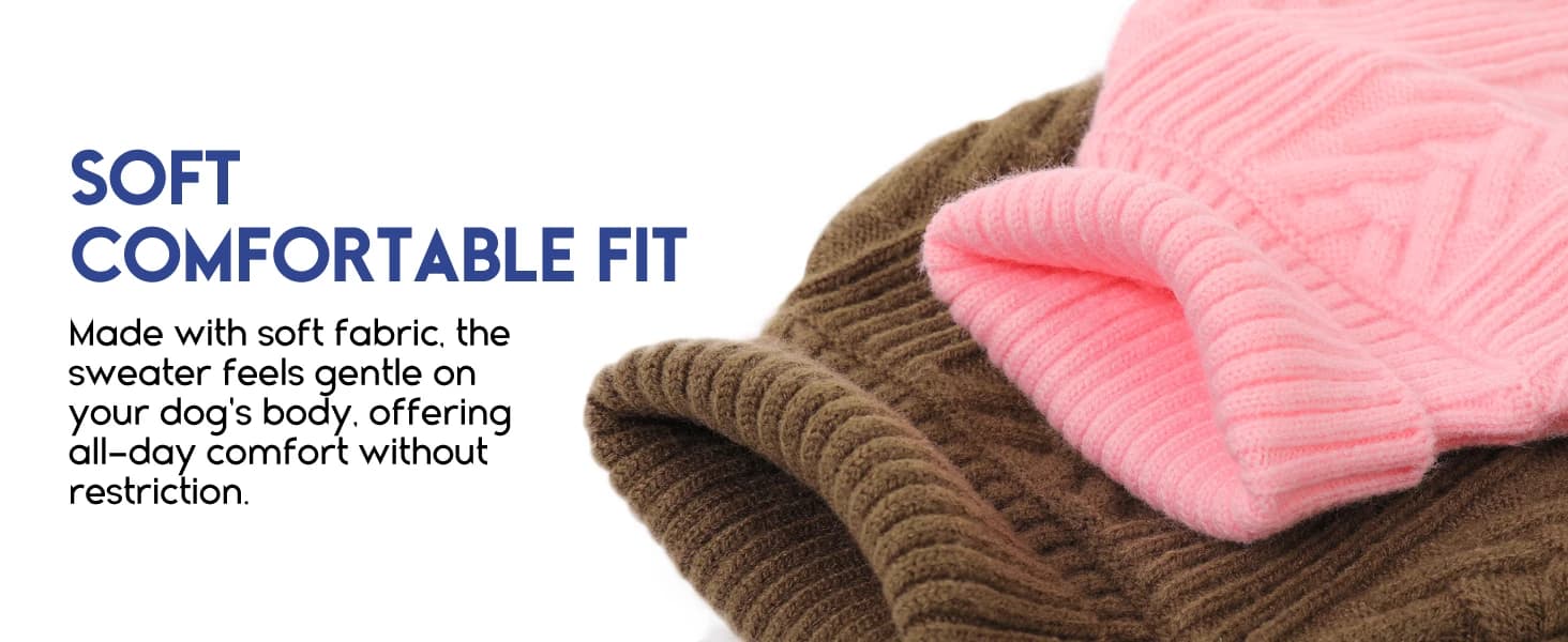 Dog Sweater for Extra Large Dogs — Warm Knit Sweater for Labrador — product details