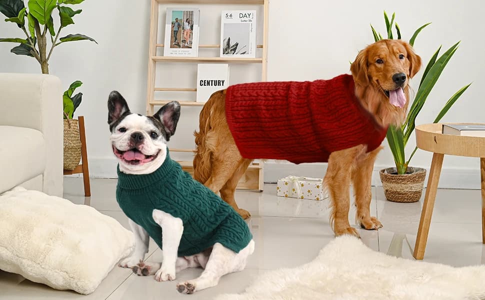 Dog Sweater 2 Pack for Small Dogs — product details