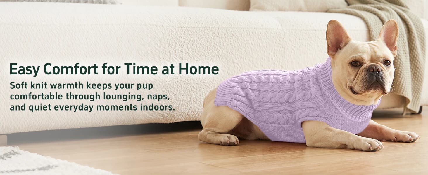 Dog Sweater 3 Pack for Small Dogs — product details