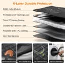 Dog Car Seat Cover for Back Seat — 100% Waterproof Hammock for Car