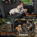 Dog Car Seat Cover for Back Seat — 100% Waterproof Hammock for Car