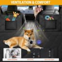 Hard Bottom Dog Car Seat Cover for Back Seat — Back Seat Extender