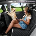 Back Seat Cover for Dogs — Zipper Hammock Car Seat Protector