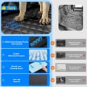 Dog Car Seat Cover for Back Seat — Hard Bottom Hammock Hold 400lbs For Cars
