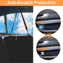 Dog Car Seat Cover for Back Seat — Waterproof Dog Hammock for Car