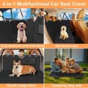 Dog Car Seat Cover for Back Seat — Waterproof Dog Hammock for Car