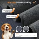 Washable Pee Pads for Dogs — 2 Pack Fast Absorbent Dog Mats,72"x72"
