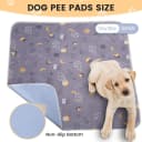Washable Pee Pads for Dogs 2 Pack 34" x 36" — Waterproof