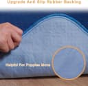 2Pack Pee Pads for Dogs Washable 53”x53”