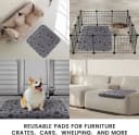 Washable Pee Pads for Dogs,4 Pack Extra Large 24"x24" Super Absorbent Reusable Puppy Pads