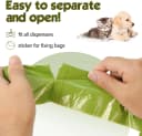 Dog Poop Bags Rolls: Extra Thick Leak Proof Easy Tear — 13 x 9 in 1140 Count