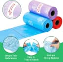 3000 Counts 200 Rolls Poop Bags for Dogs Plastic — Paw Print Style