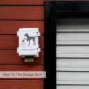Dog Poop Bag Dispenser Wall Mounted Waterproof Outdoor Pet Waste Bags Dispenser Station Stake