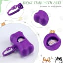 80 Pcs Dog Poop Bag Dispenser with Dog Waste Bags