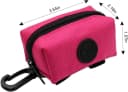 SLOSN 3 Pack Pet Waste Bag Dispenser with Zippered Portable Dog Poop Bag Holder