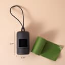 3Pack Dog Poop Bag Holder for Leash Lightweight Pet Waste Bag Dispenser with Leash Attachment Portable Plastic